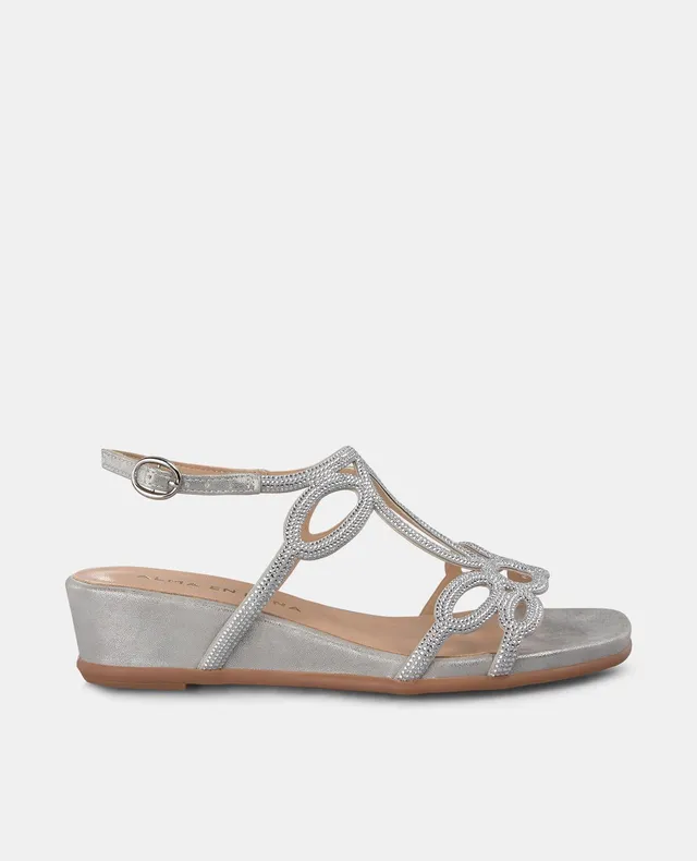 alma-en-pena-alfa-54320-riemchen-sandale-in-silber-strass-absatz-4-5-cm image 1