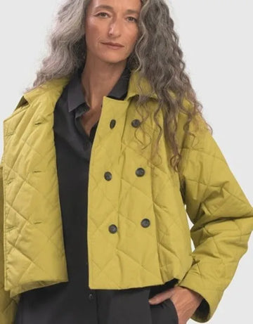 alembika-urban-quilted-db-crop-jacket-7uj733y-damen-steppjacke-gelb image 6