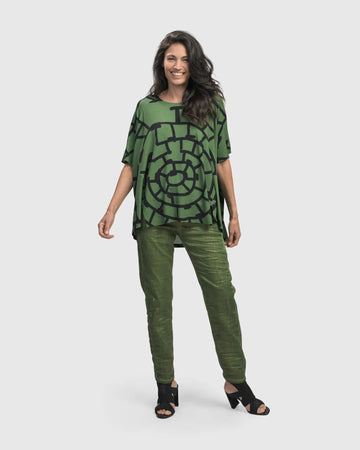 alembika-hypnotic-swing-tunika-top-clover image 2