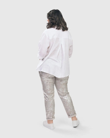 alembika-floral-iconic-stretch-jeans-silver-mid-rise-relaxed-taper image 4