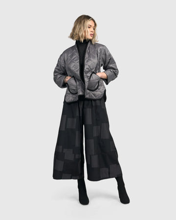 alembika-urban-stardust-puffer-jacke-damen-silber image 2