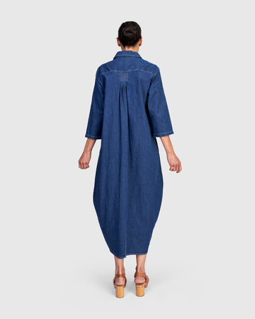 alembika-celine-maxi-shirtdress-denim image 5