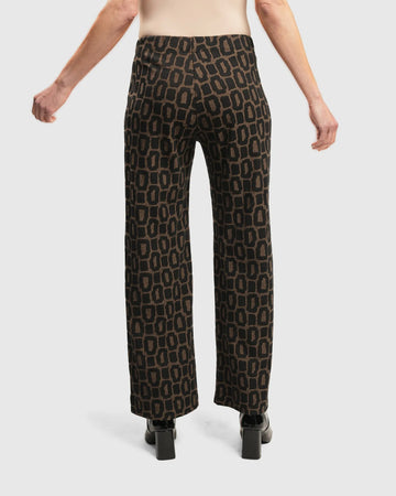 alembika-dynamite-days-flare-pants-damenhose-coffee image 3