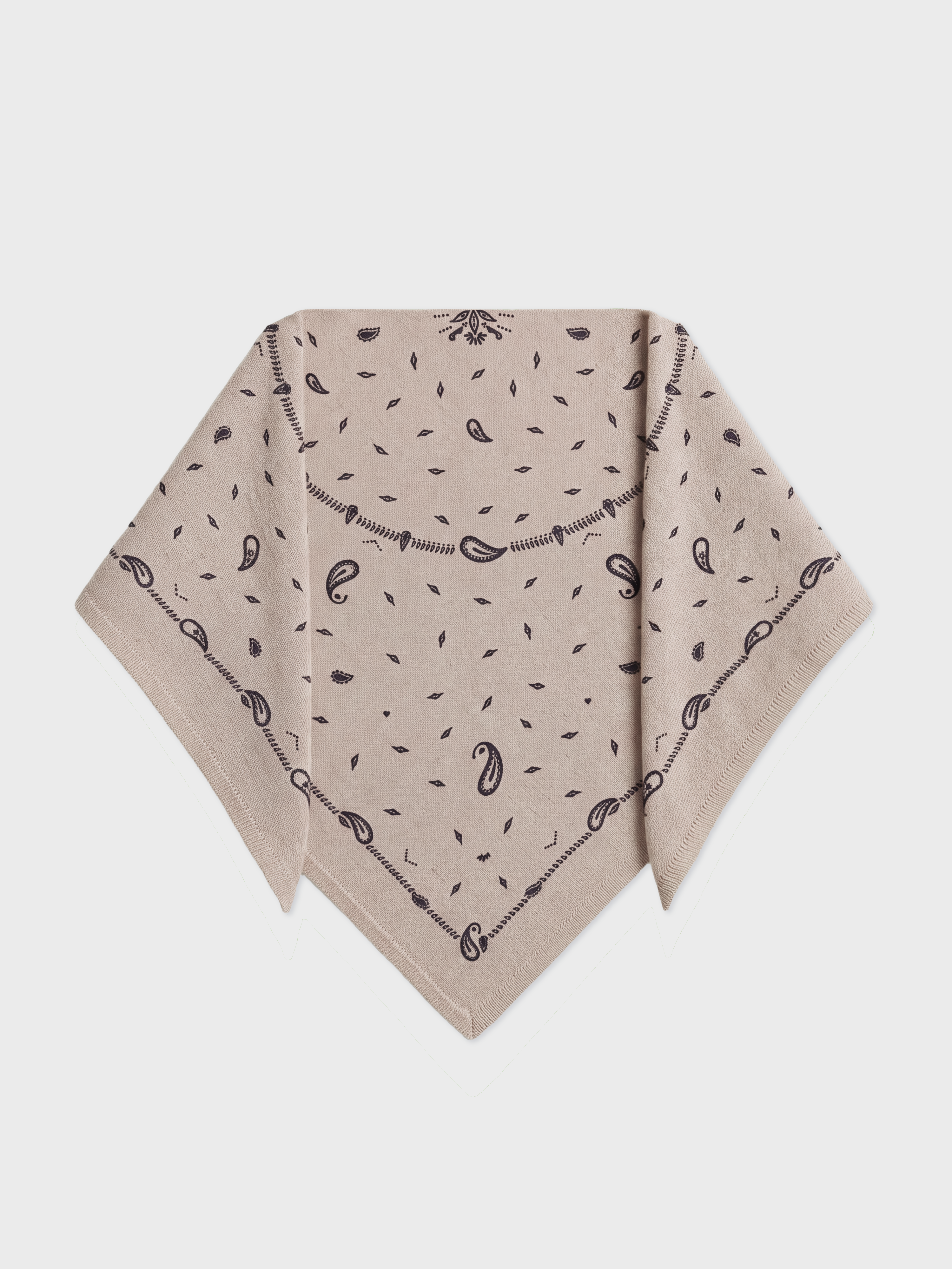absolut-armance-print-damen-kaschmir-schal-dreieck-beige image 1