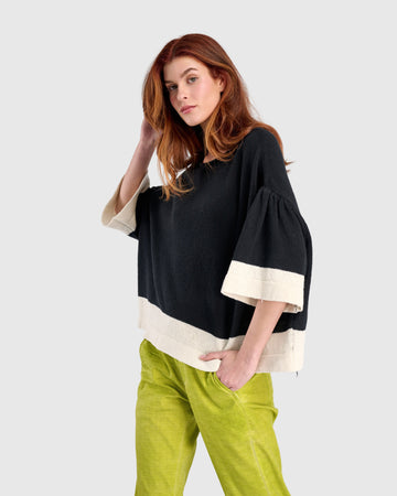 alembika-belle-sweater-black-strickpullover image 2