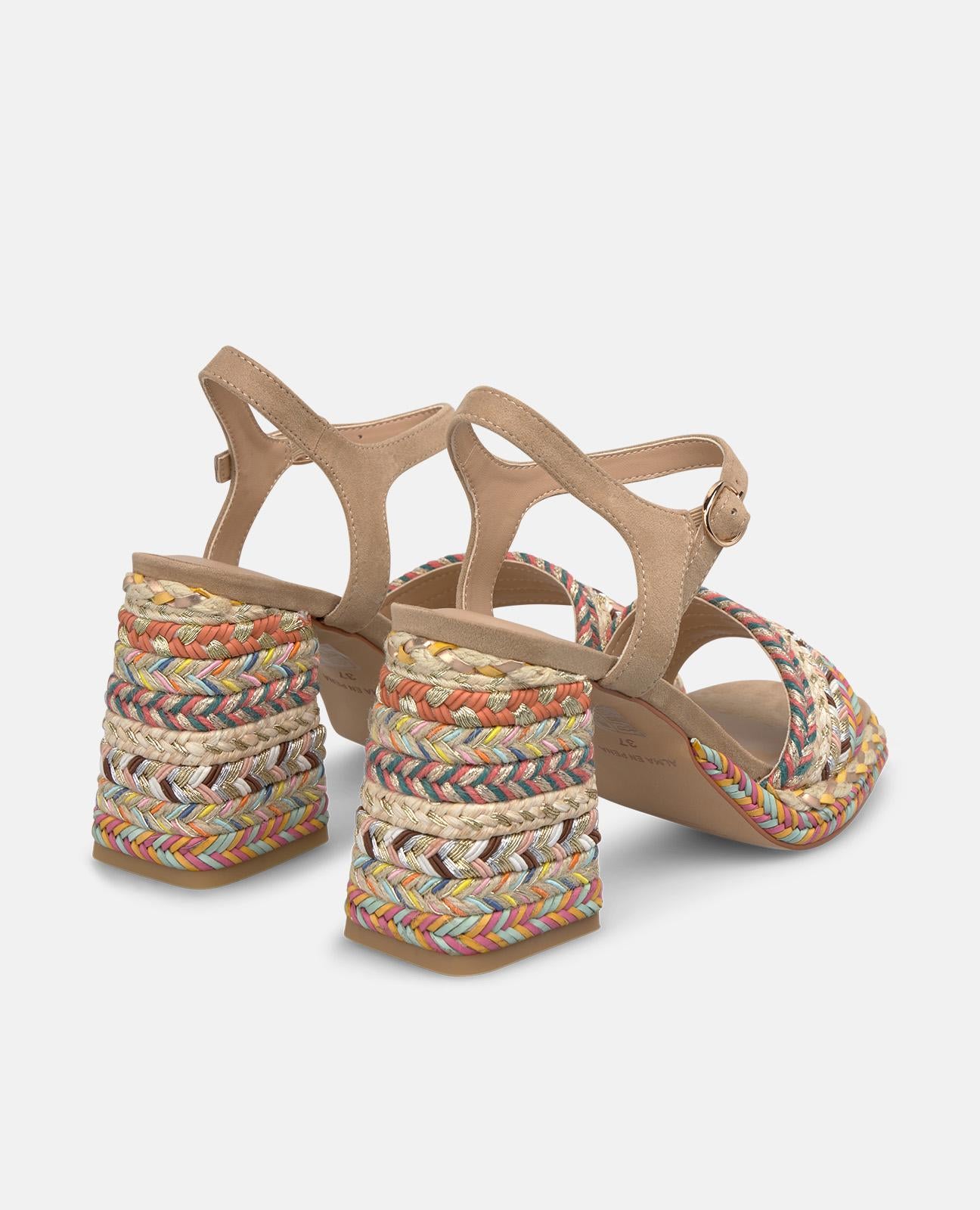 alma-en-pena-wide-heeled-sandals-blockabsatz-sandale-strass-arena-9-cm image 3