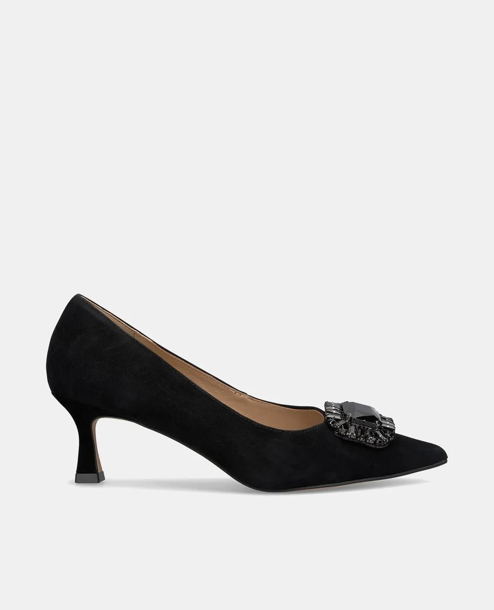 alma-en-pena-high-heel-pumps-mit-schmuckdetail-schwarz-9-5-cm image 1