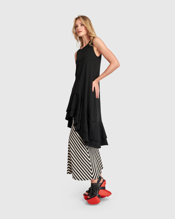 alembika-urban-staple-ruffle-tunik-schwarz image 4