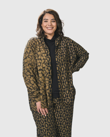 alembika-unstoppable-oversized-cardigan-ocker image 2