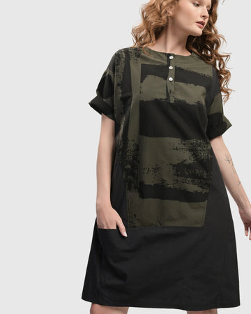 alembika-urban-sapporo-shiftkleid-khaki image 3