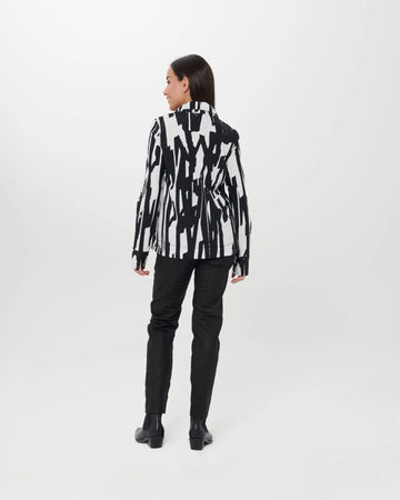 alembika-cyber-v-neck-pullover-top-brush image 5