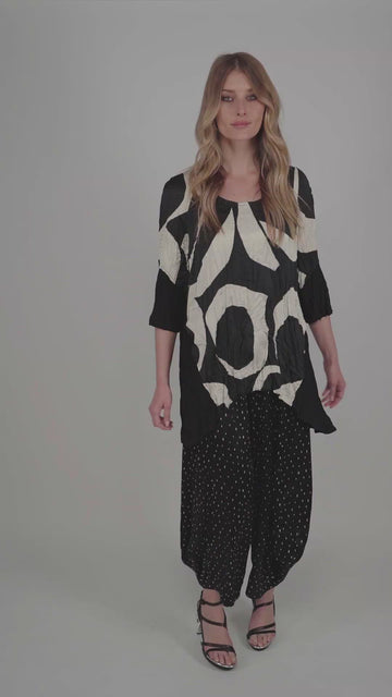 alembika-nina-pliss-tunika-top-creme image 3