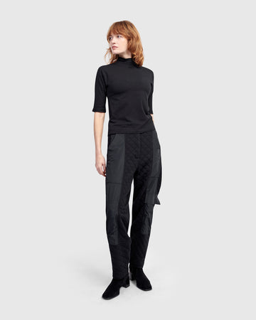 alembika-urban-base-mockneck-tee-black-stehkragen-shirt image 3