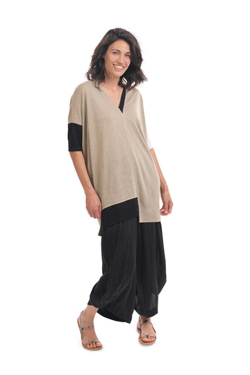 alembika-colorblock-tunika-top-sand-multi image 3