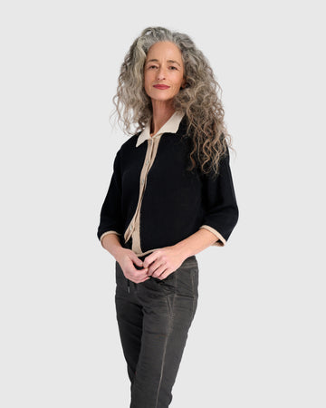 alembika-coco-cardigan-black-kurzer-strick-cardigan image 7