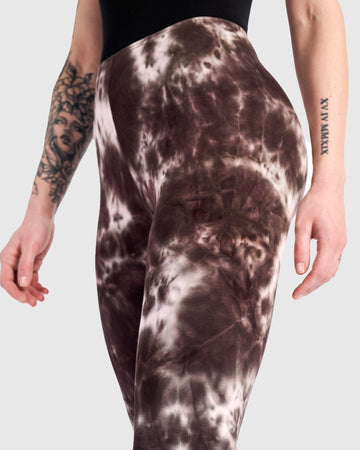alembika-mellow-leggings-brown-pink-tie-dye image 2