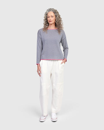 alembika-jolly-sweater-pullover-streifen-navy-wei-pink image 5