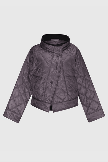 alembika-ether-rib-trim-jacke-grau image 7