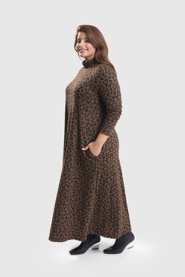 alembika-chiu-swing-kleid-brown-baby-cheetah-print image 8