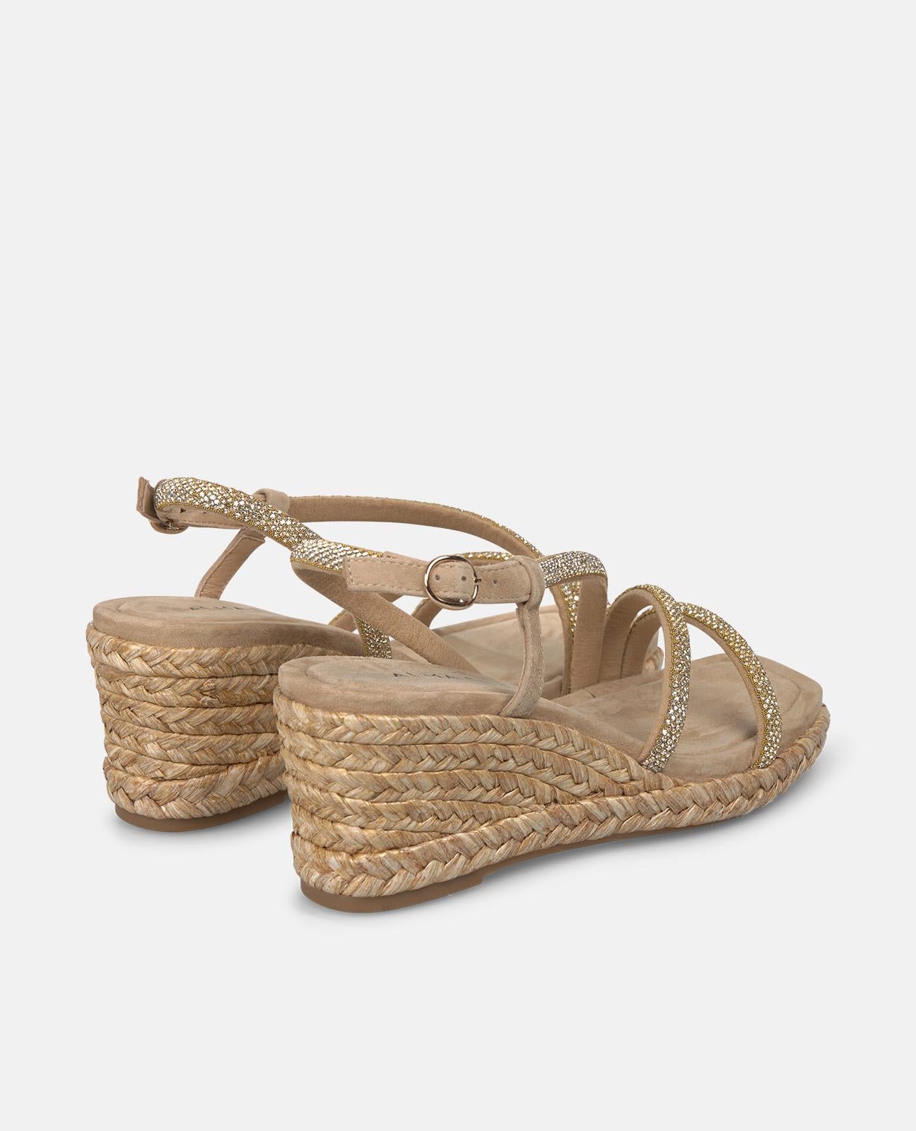 alma-en-pena-mid-heel-tubular-wedge-sandals-arena-7-cm image 3