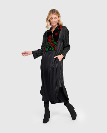 alembika-sonata-shirtdress-maxikleid-roses image 2
