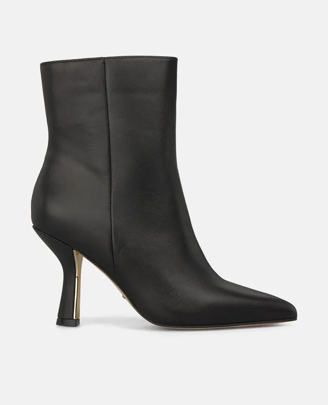 alma-en-pena-nappa-leder-stiefeletten-mit-rei-verschluss-schwarz-8-5-cm-trichter image 1