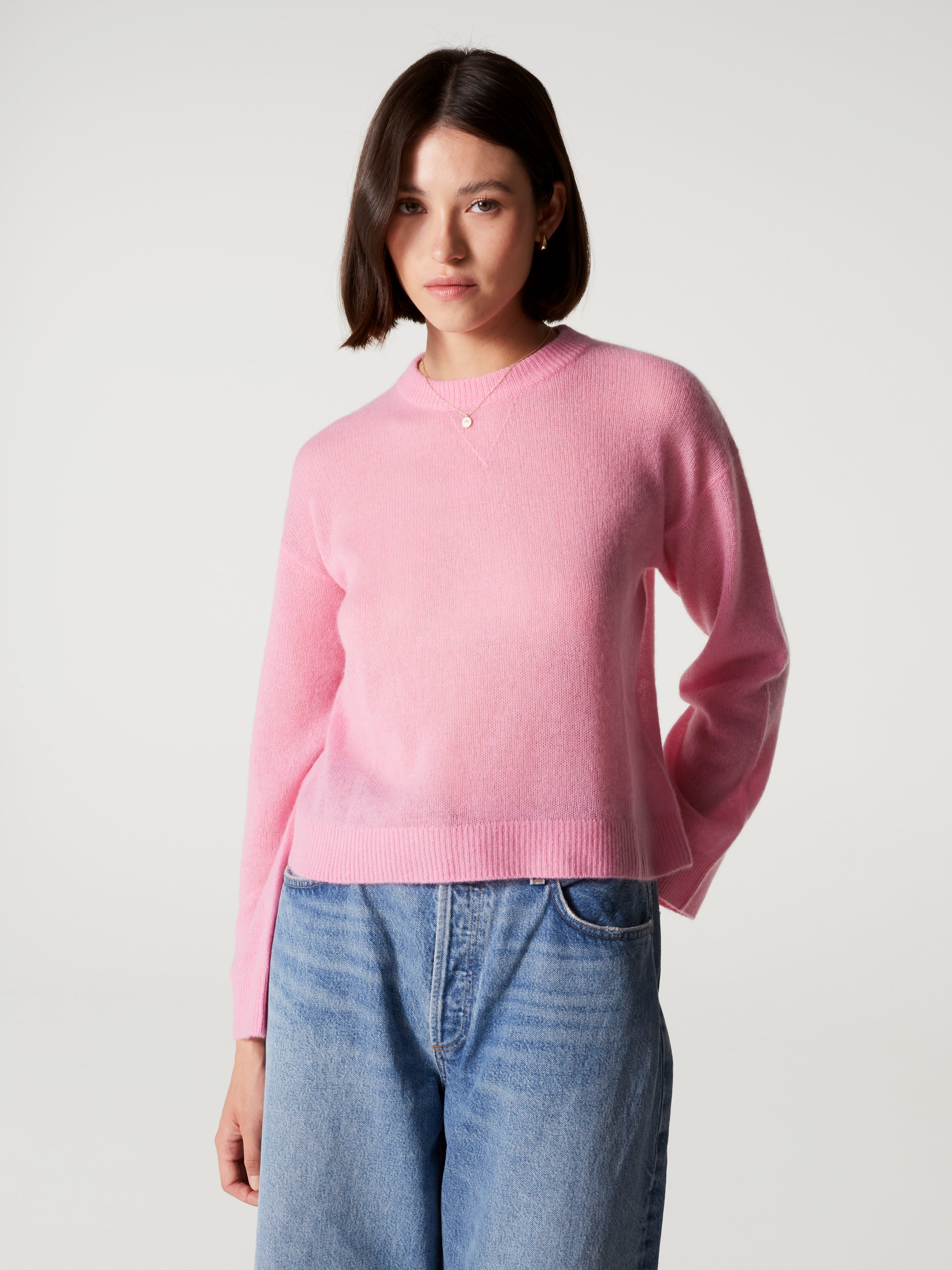 absolut-alma-gerader-rundhals-pullover-aus-leichtem-kaschmir-f-r-damen image 1