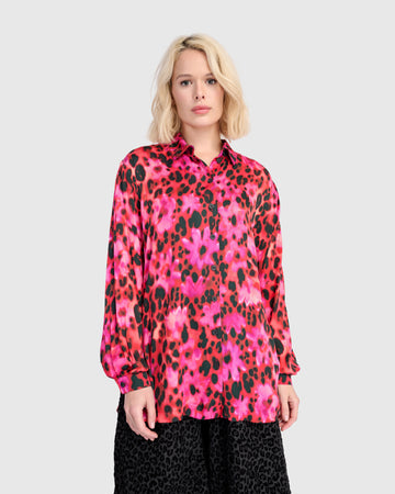 alembika-charmant-shirt-damen-tunika-fuchsia-print-viskose image 4