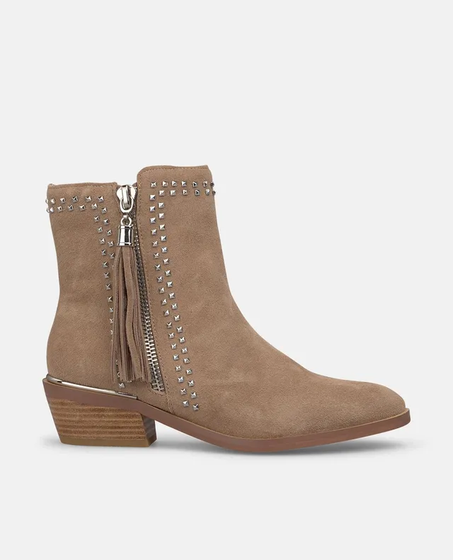 alma-en-pena-flat-tassel-bootie-flache-stiefelette-vison-4-5-cm image 1