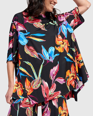 alembika-laguna-oversized-trapeze-top-tunika-bloom image 3