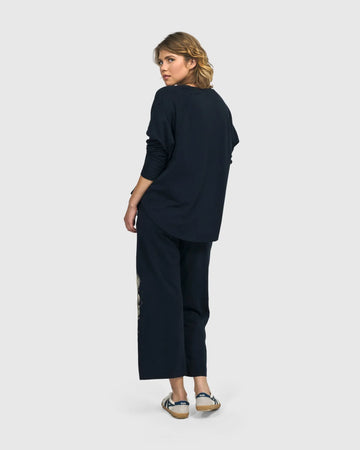 alembika-calumet-relaxed-top-damen-navy image 3