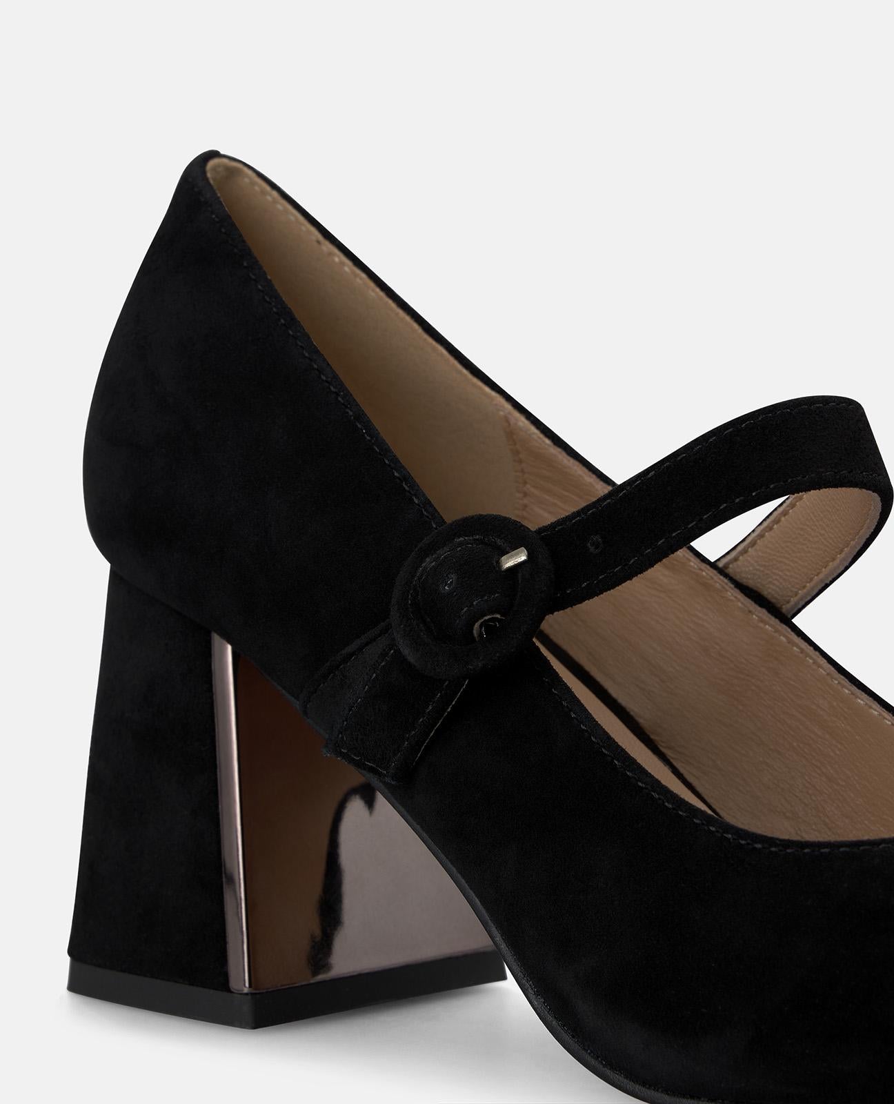 alma-en-pena-alfa-64137-wildleder-riemchen-pumps-schwarz-7-cm image 4