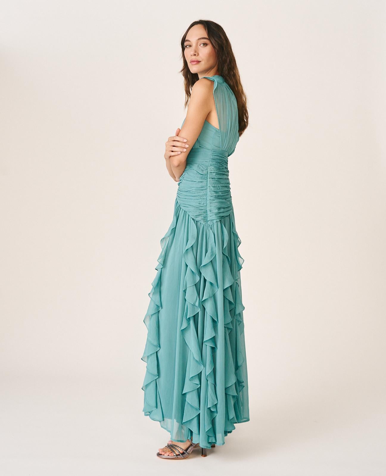alma-en-pena-alfa-64625-maxikleid-r-schen-gr-n-lang-rmellos image 3