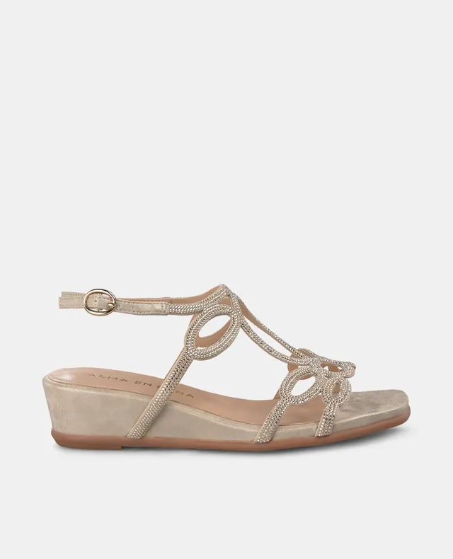 alma-en-pena-alfa-54319-keil-sandalette-gold-mit-strass-4-5-cm image 1