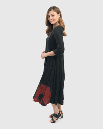 alembika-marni-crinkle-a-line-kleid-rot image 4