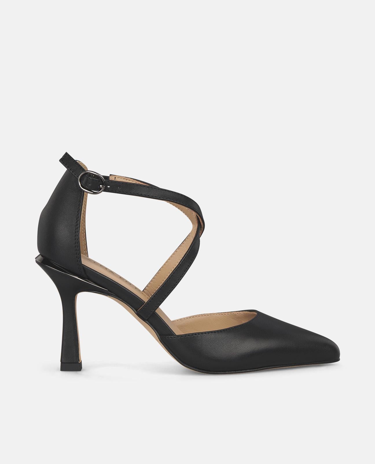 alma-en-pena-cross-pumps-mit-riemen-schwarz-9-cm-absatz image 1
