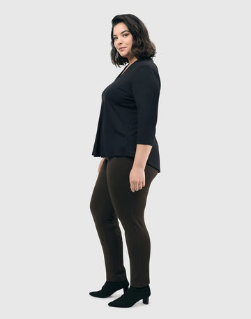 alembika-essential-slim-pants-schlanke-hose-woods image 5