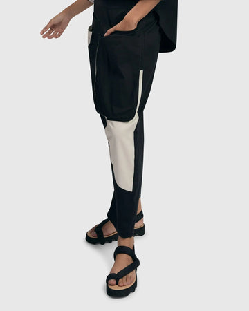 alembika-urban-lennon-pocket-pants-damen-hose-schwarz image 3
