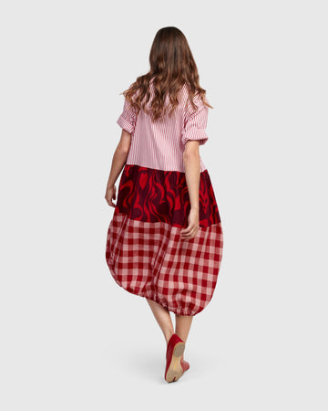 alembika-greta-relaxed-kleid-mix-damen-sommer-cocon-kleid image 7