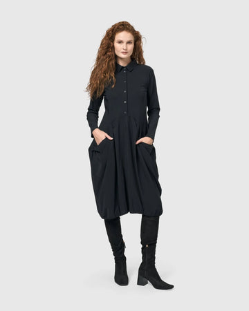 alembika-essential-tekbika-signature-pocket-kleid-black image 4