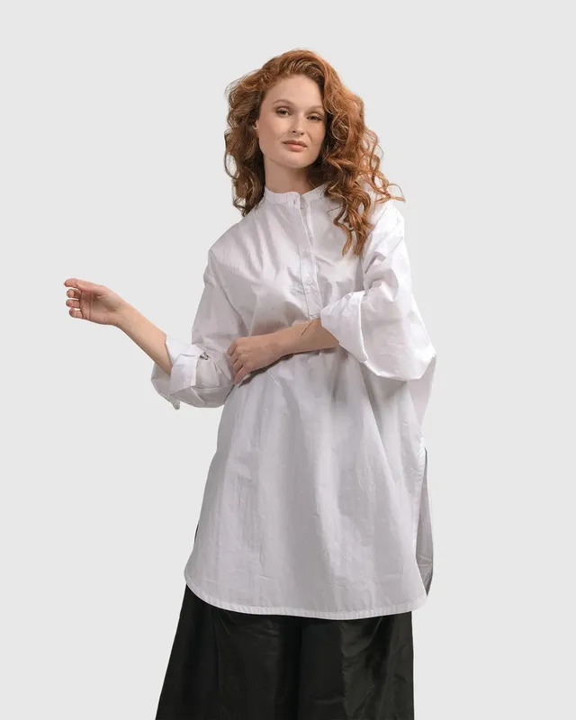 alembika-urban-zen-tunic-top-wei-baumwoll-tunika-mandarin image 1