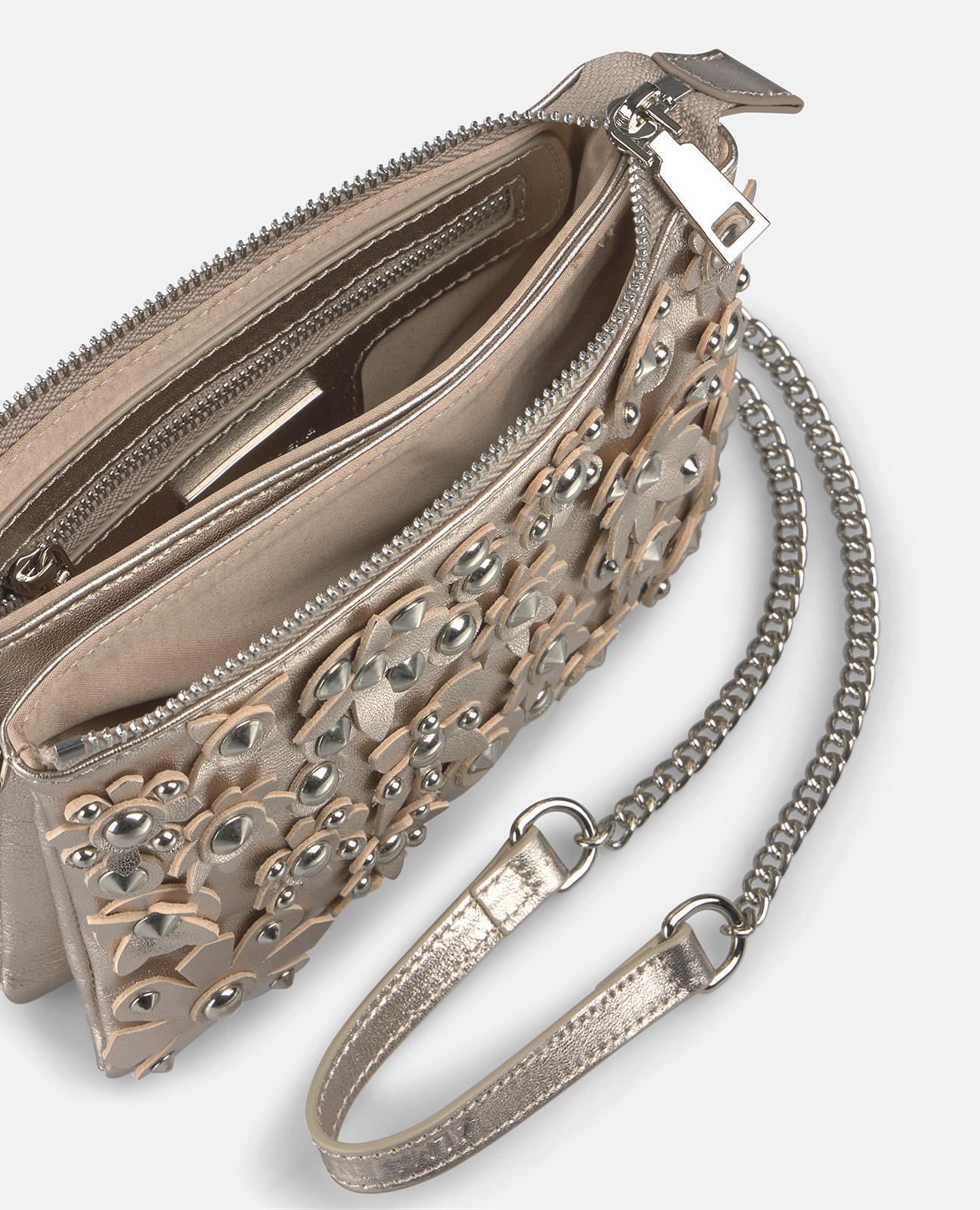 alma-en-pena-alfa-63371-leder-crossbody-mit-blumen-bronze image 3