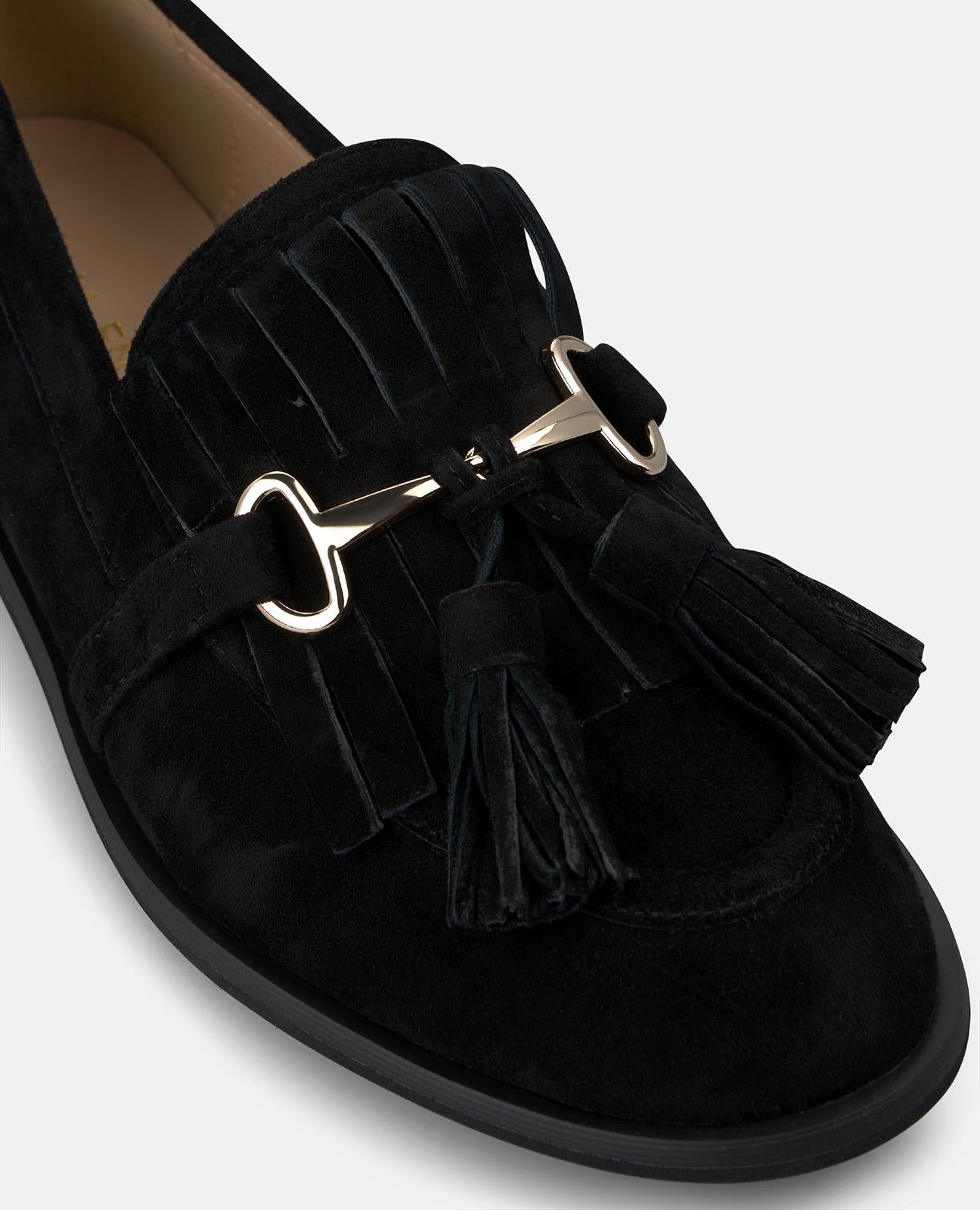 alma-en-pena-suede-loafers-with-tassels-schwarz-2-cm image 4