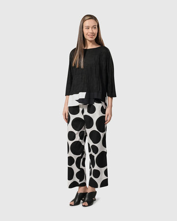 alembika-solo-cropped-pants-bubbles-cropped-hose-aus-baumwolle image 8
