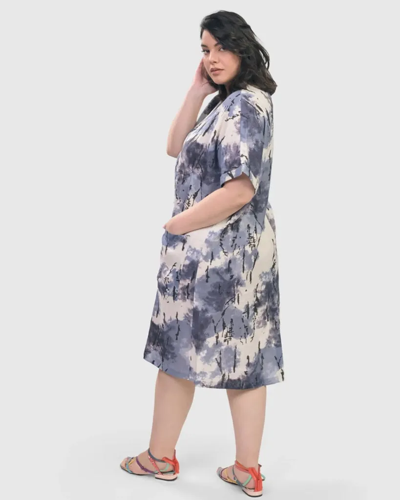 alembika-sky-shift-kleid-clouds image 1