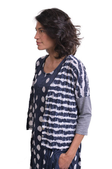 alembika-duet-crinkle-cardigan-sj416n-navy-damen-cardigan image 2