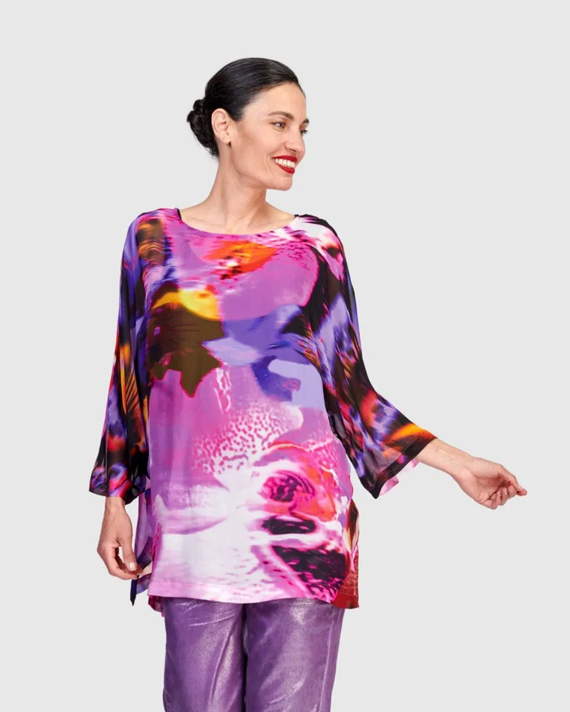 alembika-yaen-chiffon-top-orchid-oversize-bluse image 1