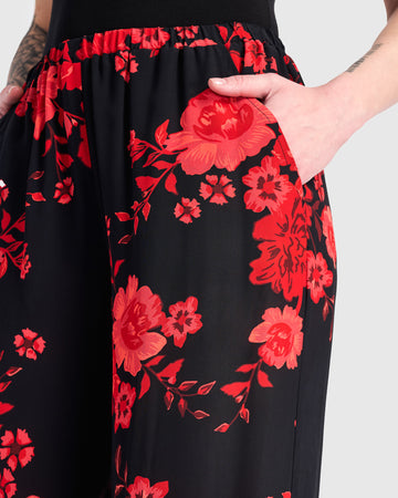 alembika-anko-gerade-hose-black-red-peony-viskose image 3