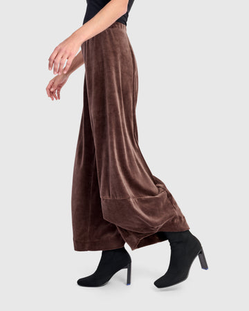 alembika-everyday-velvet-punto-pants-sepia-damen-samthose image 4