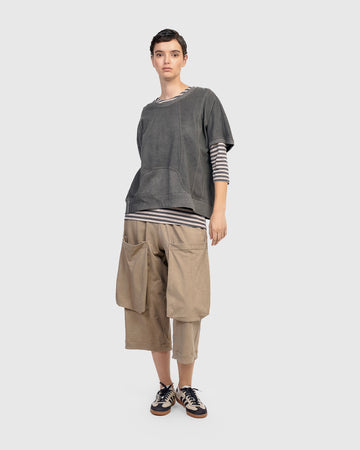 alembika-urban-sphinx-tee-damen-shirt-grey image 4
